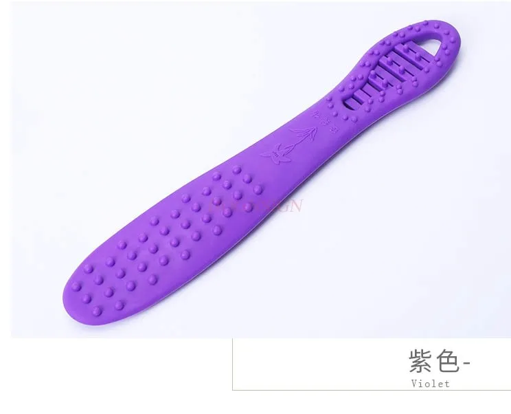 Health Care Beat Back Beating Fitness Hammer Silicone Massager Back Beat Sha Board Massage Stick Massagem Scraping Board