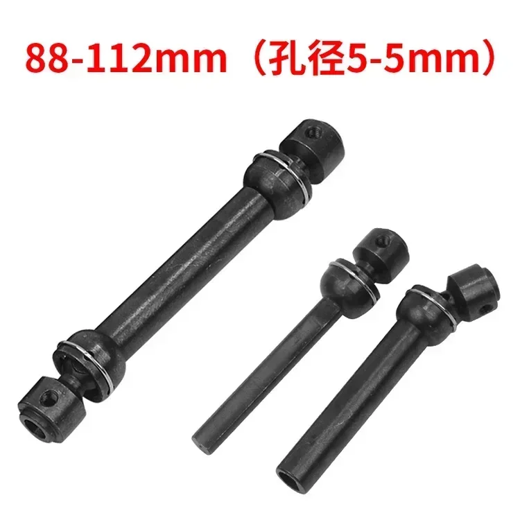 88mm-113mm / 112mm-152mm Heavy Duty Metal Steel Drive Shaft For Axial SCX10 90046 RC4WD D90 Wraith RC Crawler Car Hop Up Parts