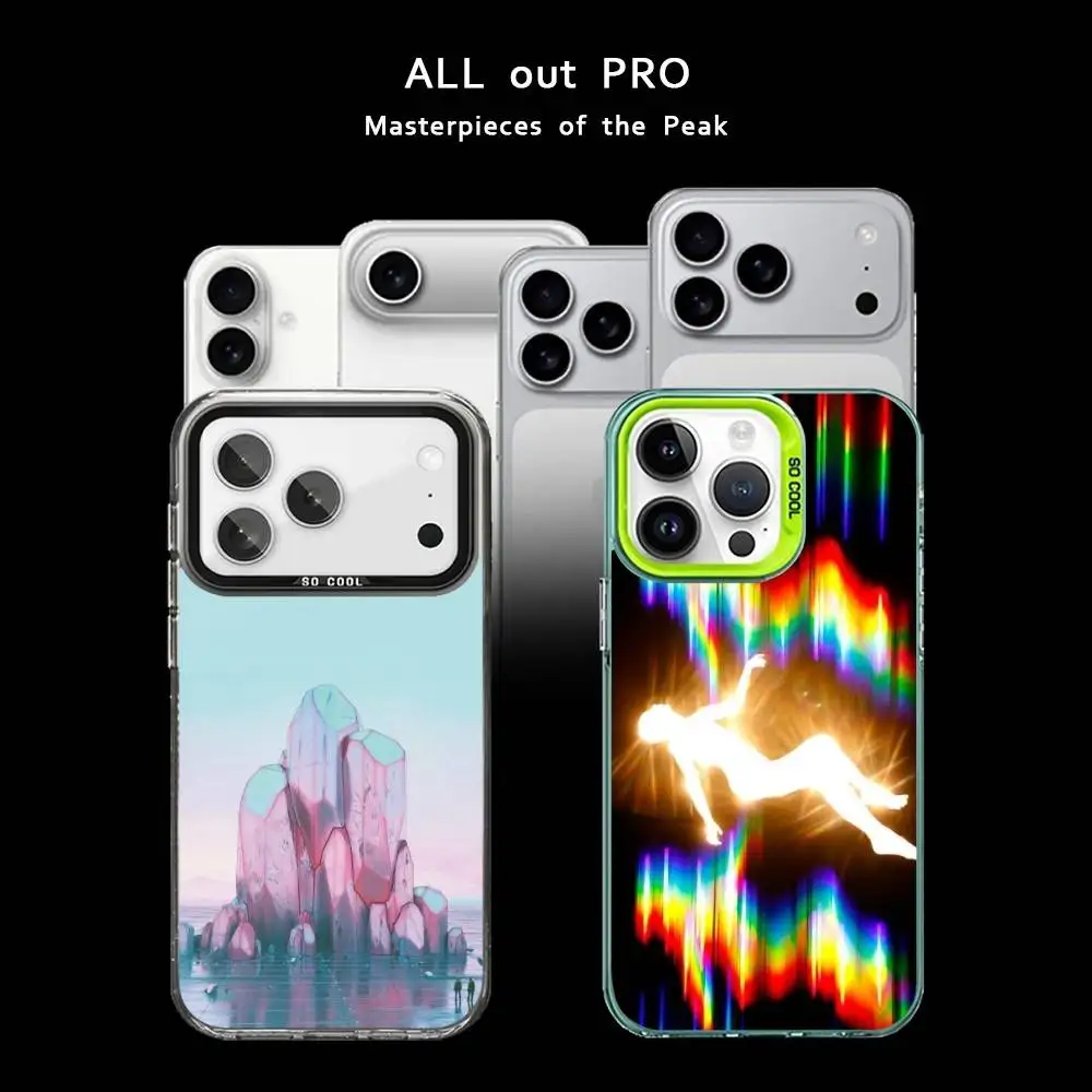 

Imagine Dragons Loom Phone Case For iPhone17,16,15,14,13,12,11 Pro Max Blcak Matte Shockproof Cover