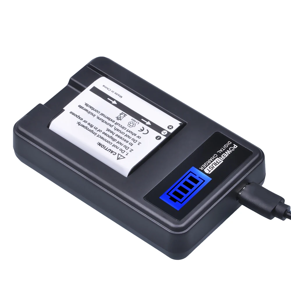 Kompatibel untuk Ricoh GRⅢ G900 WG-6 GR3 GRⅢ X GR3X Kamera DB-110 Baterai/Charger