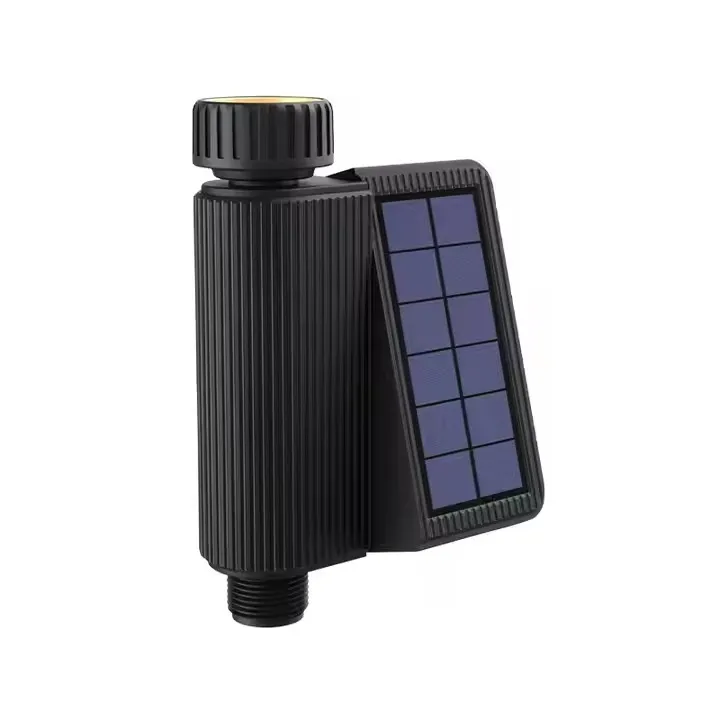 Temporizador de agua Solar inteligente WIFI, sistema controlador de riego, válvula DN20 de 3/4 pulgadas con Sensor de humedad del suelo, Control por aplicación