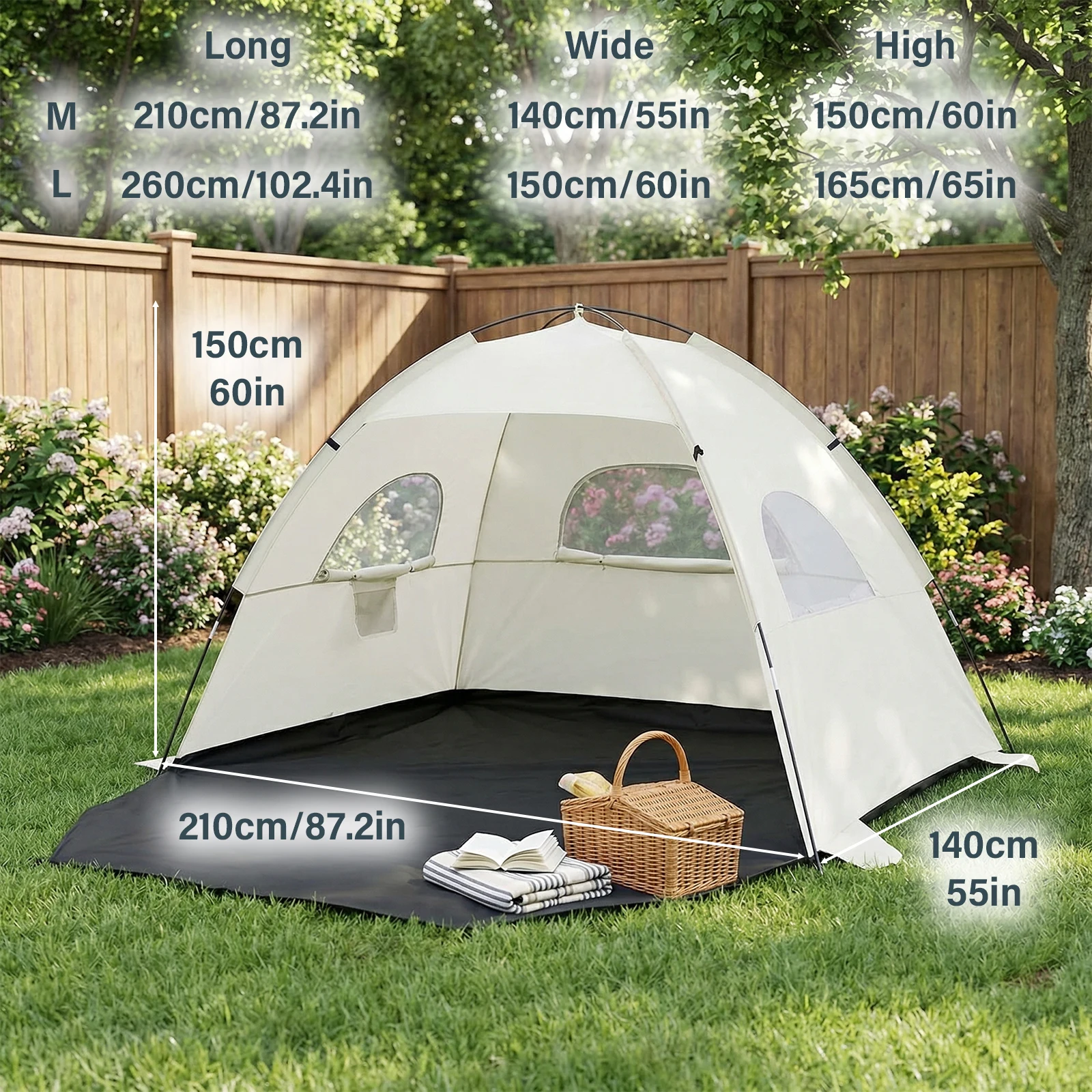 compact-portable-beach-canopy-tent-pop-up-shelter-for-poolside-spring-camping-music-festivals-lightweight-outdoor-protection