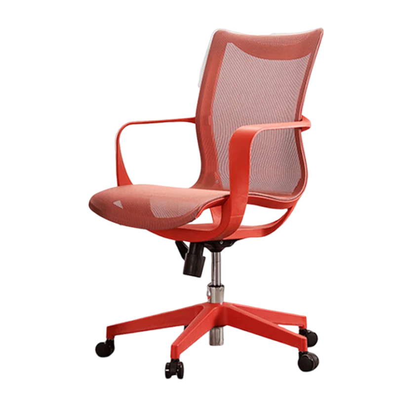 

Comfortable Game Plastic Computer Chair Mesh Sedentary Red Computer Chair Exquisite Not Tired Bureau Meuble Office Furniture