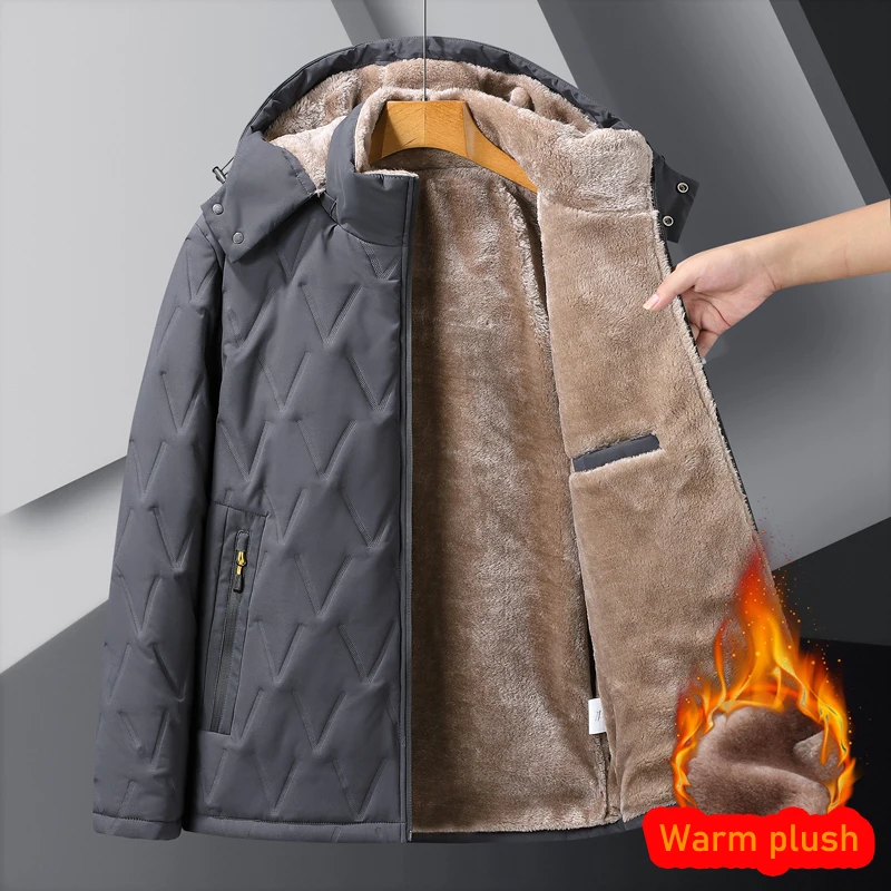 

Large size 8XL Winter Windproof Warm Thick Fleece Jacket Men Fashion Casual Coat Men Autumn Brand Outwear Outdoor Classic Jacket