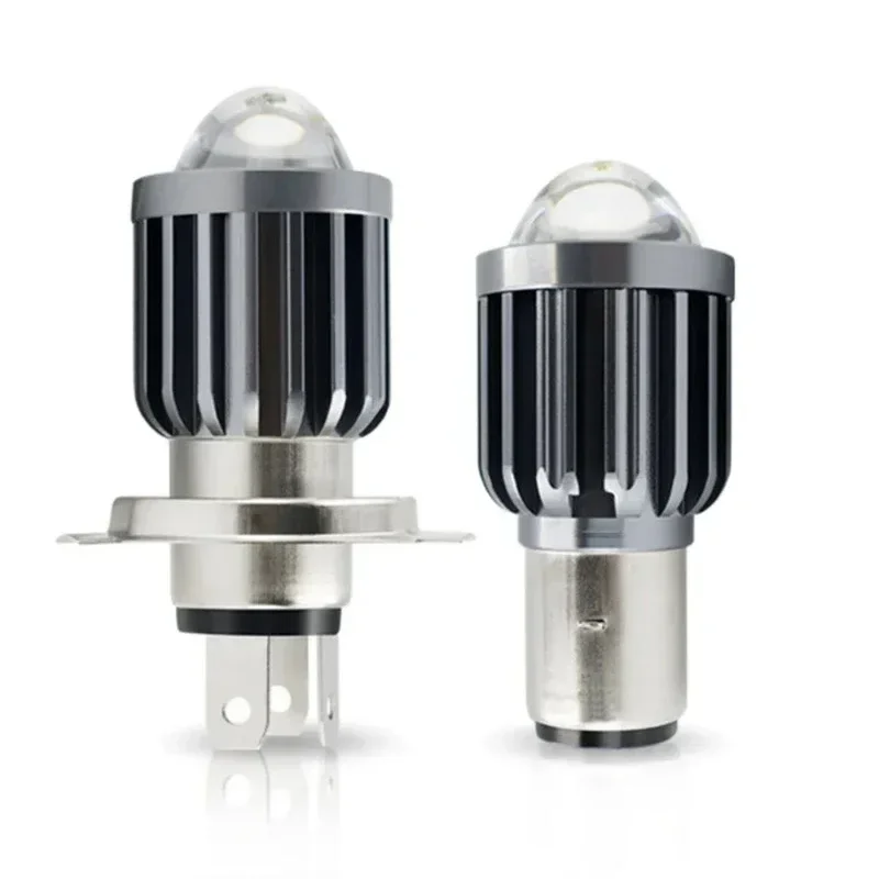 دراجة نارية المصباح H4 BA20D CSP 12 فولت LED موتو عالية/منخفضة شعاع Led لمبات 12000LM السوبر مشرق Autobike الضباب مصباح