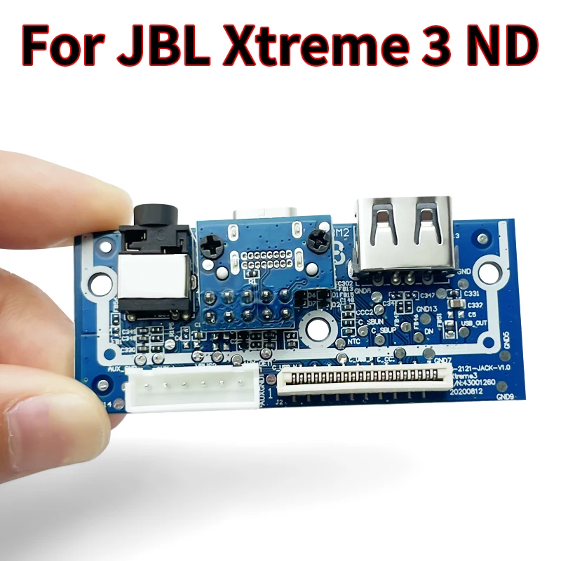 For JBL Xtreme3 Xtreme 3 ND USB 2.0 Audio Jack Power Supply Board Connector Type-C USB Charge Port