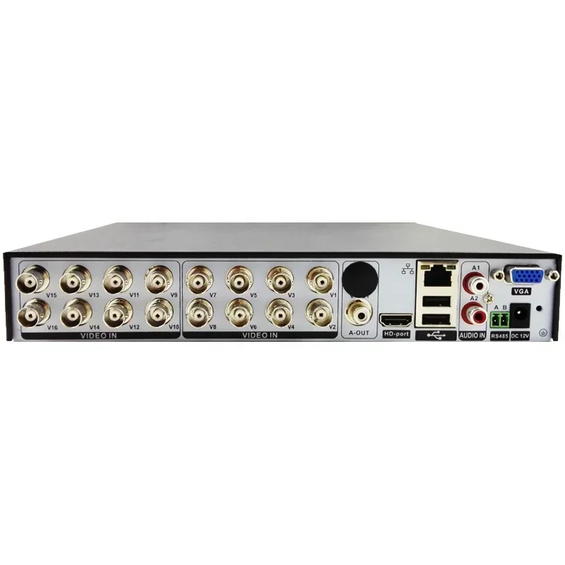 4K Security DVR 16 Channel AI Face Detection Humanoid Detect Surveillance Video Dvr Recorder Network Cctv Dvr 8mp XMEeye Pro