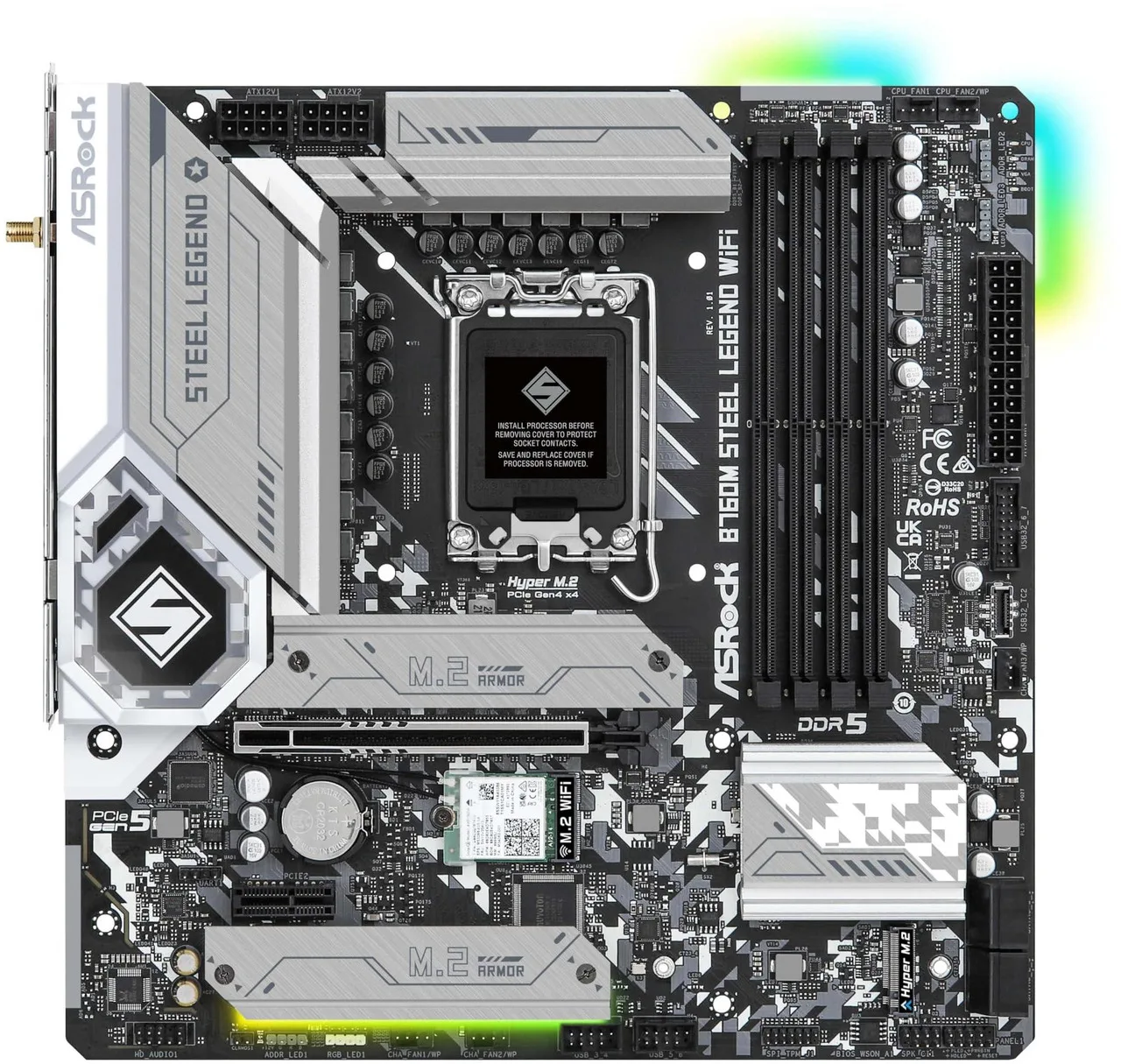 ASROCK B760M STEEL LEGEND WIFI - Lga 1700 Ddr5 Itx Motherboard 评论和价格