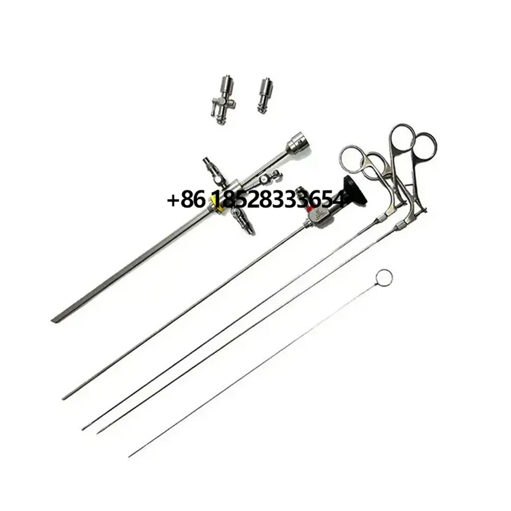 High quality Medical Endoscopy Instruments 30 degree 4mm 3mm Surgical Gynecology Hysteroscopy set