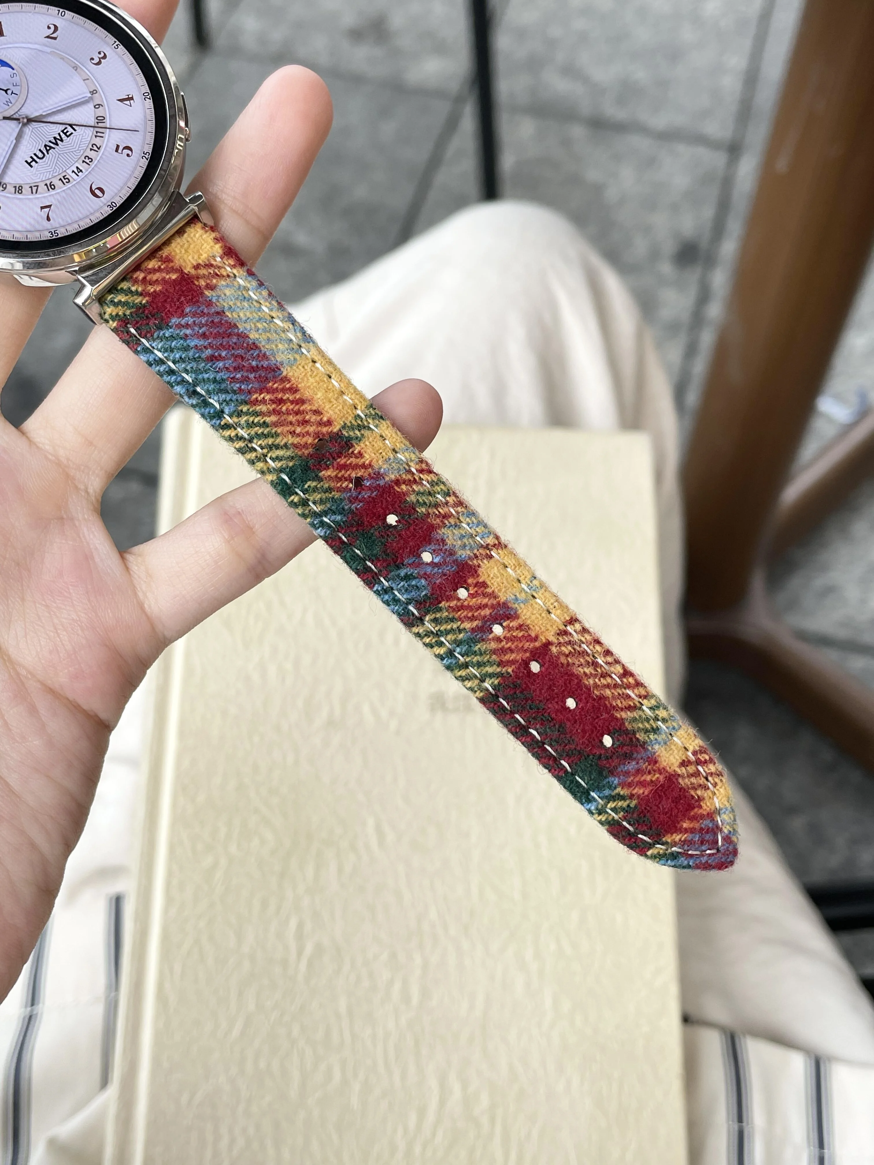 20mm Band For Samsung Galaxy Watch 7 FE 5 Pro 4 6 classic 44mm 40mm leather loop Braided sport bracelet correa Strap