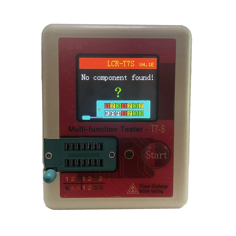 New LCR-TC7S High-Precision Transistor Tester Full-Color Screen Component Multimeter Capacitance Resistance Tester