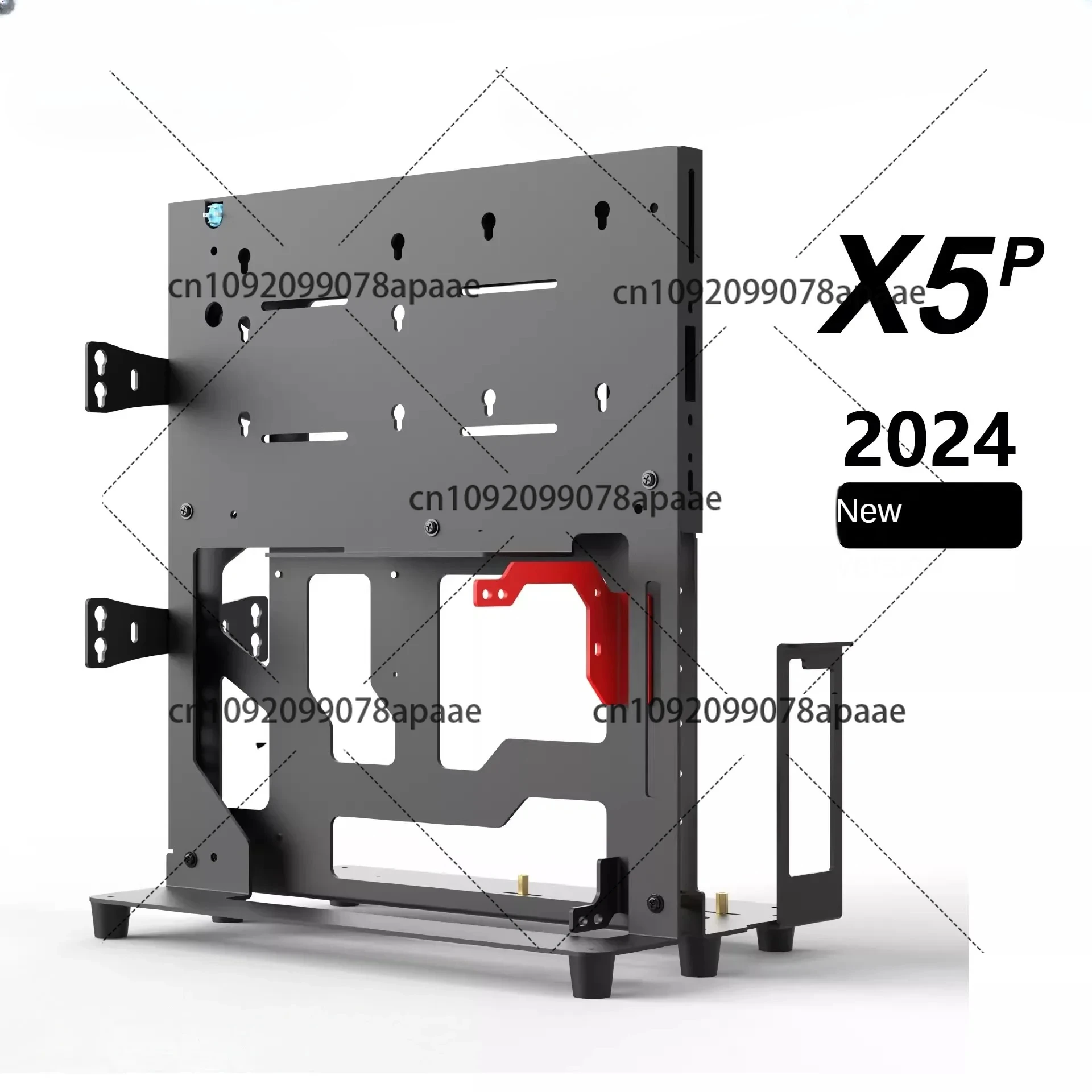 X5P 2024 حافظة كمبيوتر مكتبي ATX حافظة كمبيوتر مفتوحة،