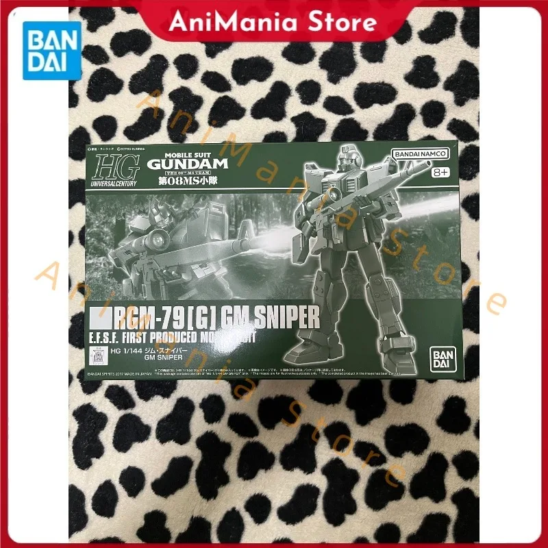 

В наличии: Bandai HG 1/144 Оригинальный RGM-79[G] GM SNIPER Mobile SUIT, полноразмерная сборная фигурка-модель, игрушка, подарок для детей, набор.
