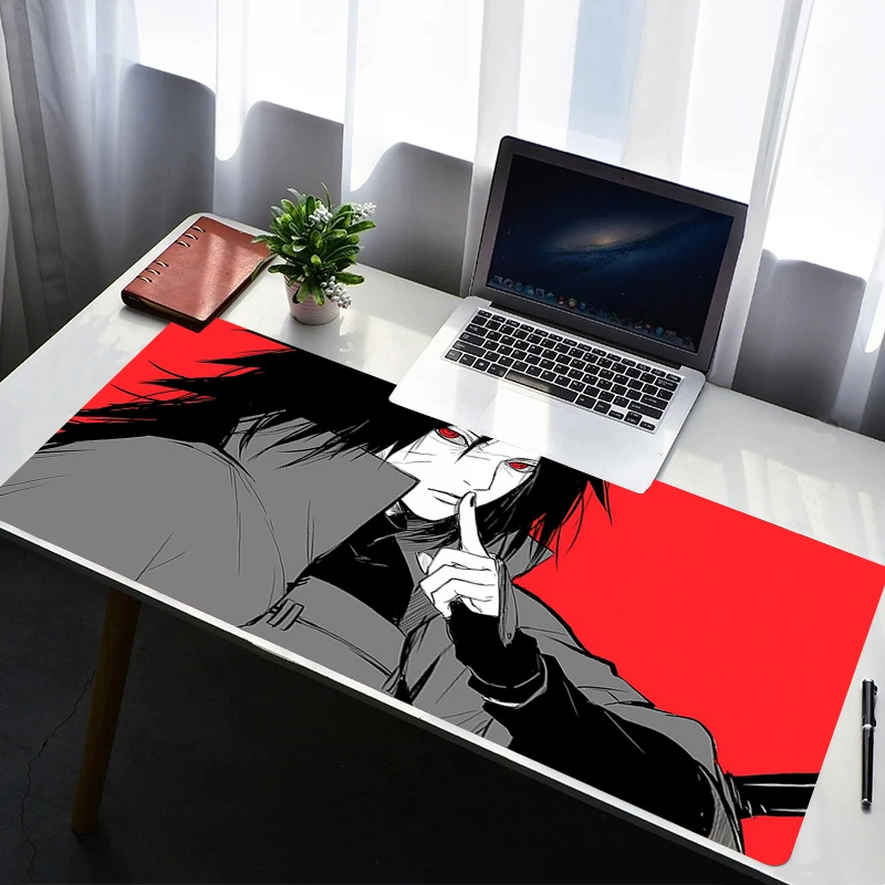 

Mouse Pad Non Slip Rubber Mousepad Laptop Gamer Cabinet Keyboard Pad Office Naruto Uchiha Madara Computer Gaming Desk Mouse Mat