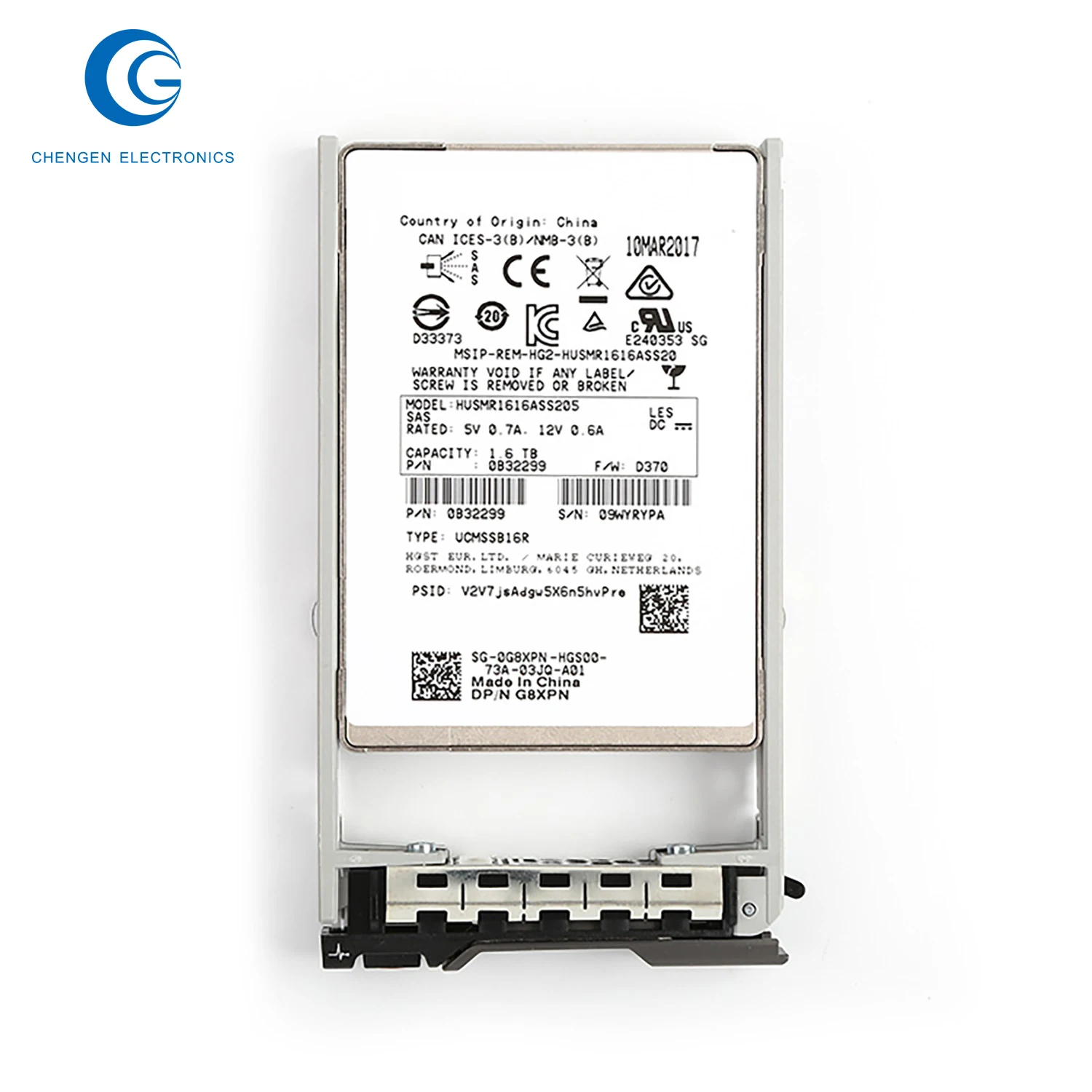 

G8Xpn 1.6Tb Ssd Sff Sas 12G Ri Husmr1616Ass20 G8Xpn Internal Solid State Drive 2.5" 1.6 Tb Sas