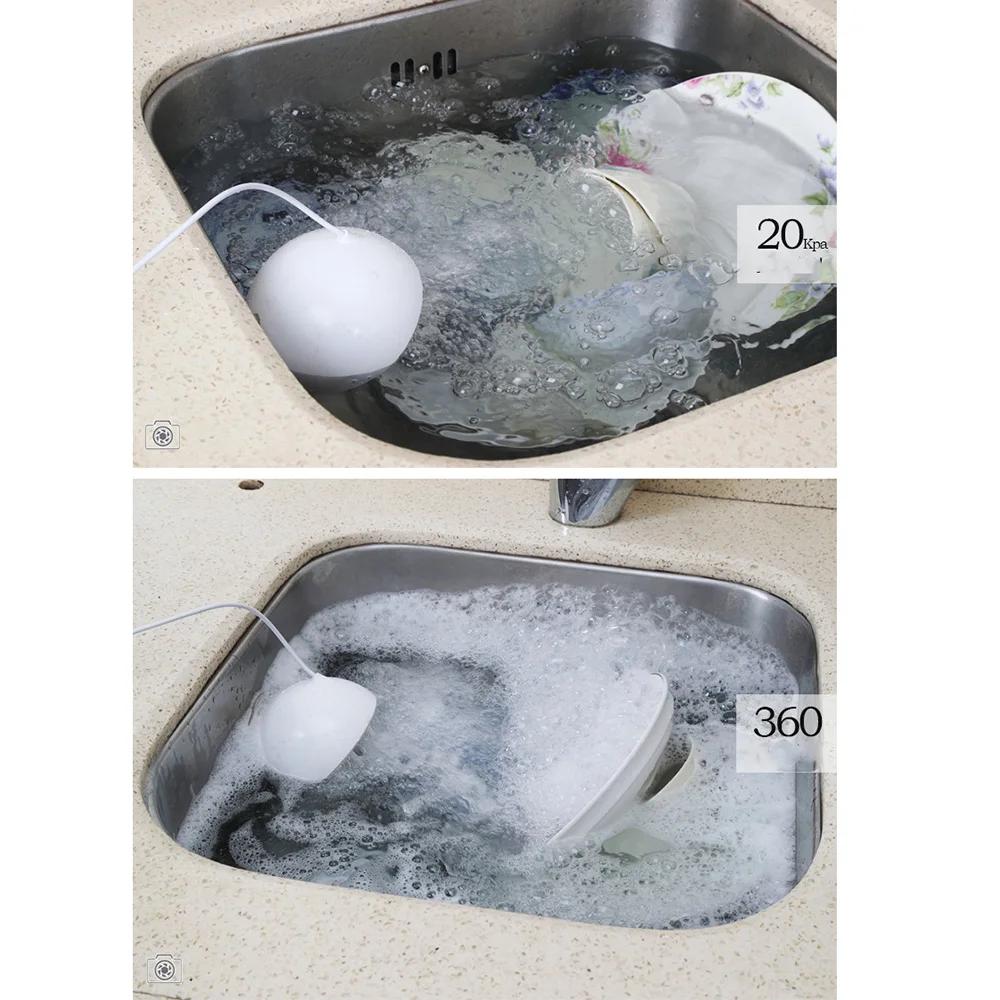 Tragbare USB Mini Ultraschall Spülmaschine Automatische Gericht Waschmaschine Reiniger Multifunktionale Obst Reinigung Haushalt Washer