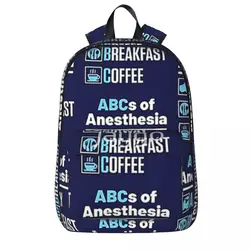 Anesthesiologist Anesthesiology Doctor Nurse Backpacks Large Capacity Student Book bag Shoulder Bag Laptop Rucksack