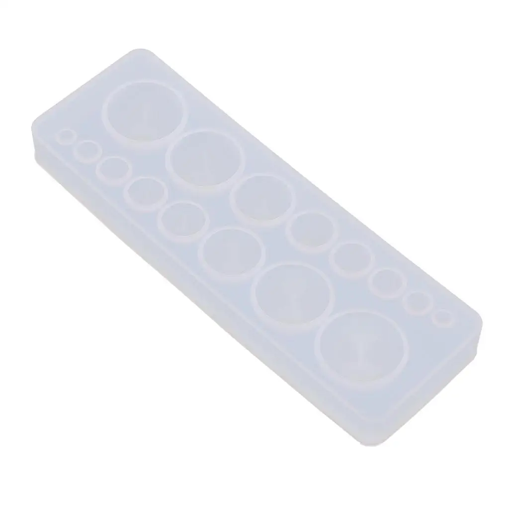 Oval Silicone Mould Resin Casting Dome Cabochon Mold Jewelry Making Tools DIY Craft Supplies for Homemade Ornaments