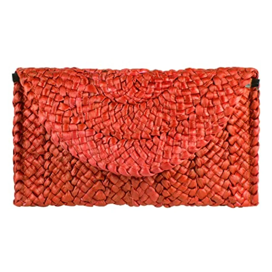 

Сумки-клатчи из соломки для женщин, летние пляжные сумки, плетеные клатчи-конверты