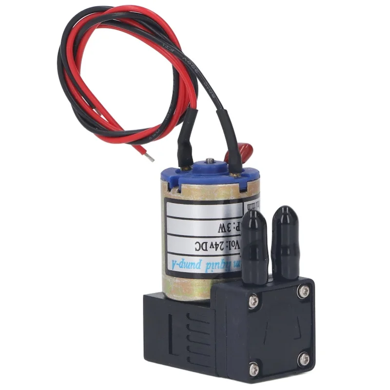 UV Ink Pump 3W Fast Heat Dissipation Plastic Small Printer Ink Pump Replacement For Crystaljet DC24V