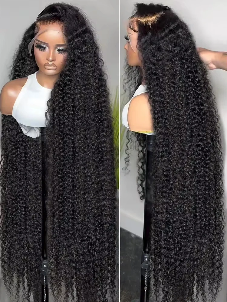 

Mossily 200 250 Density Curly 13x6 Hd Lace Frontal Wigs Preplucked 30 40 Inch Loose Deep Wave 13x4 Human Hair Wig For Women