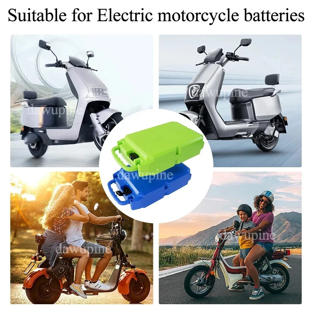 48V 30A E-bike Battery Case Storage Box BMS PCB 13S 8P 18650 Holder Nickel Strip Electric Motorcycle Protection Circuit Housings - view 4