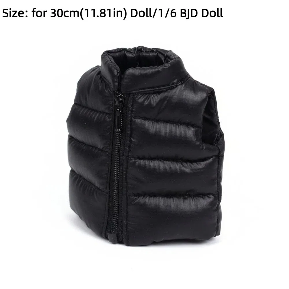 Модный джинсовый пуховик для куклы BJD 1/6 стильная одежда 30 см повседневный осенне-зимний стиль аксессуары кукол игрушка-подарок девочек