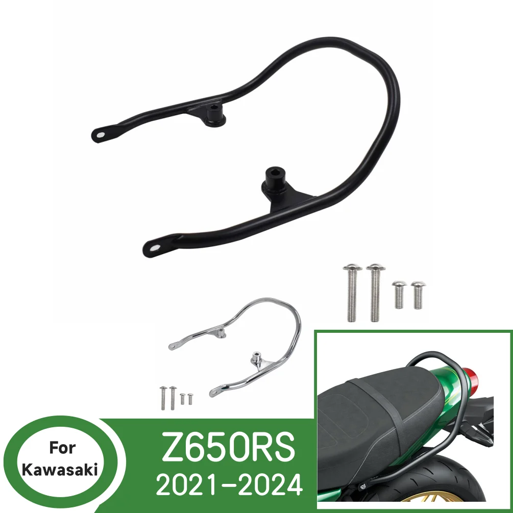 

Поручень Z650RS для Kawasaki Z 650RS Z650 RS 2021 2022 2023 2024, задний бампер мотоцикла, пассажирское сиденье, ручка, направляющая