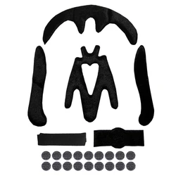 LOCLE Comfortable Cycling Bicycle Helmet Lining Cycling Helmet Pads Soft Sealed Sponge Bicycle Helmet of Inner Pad