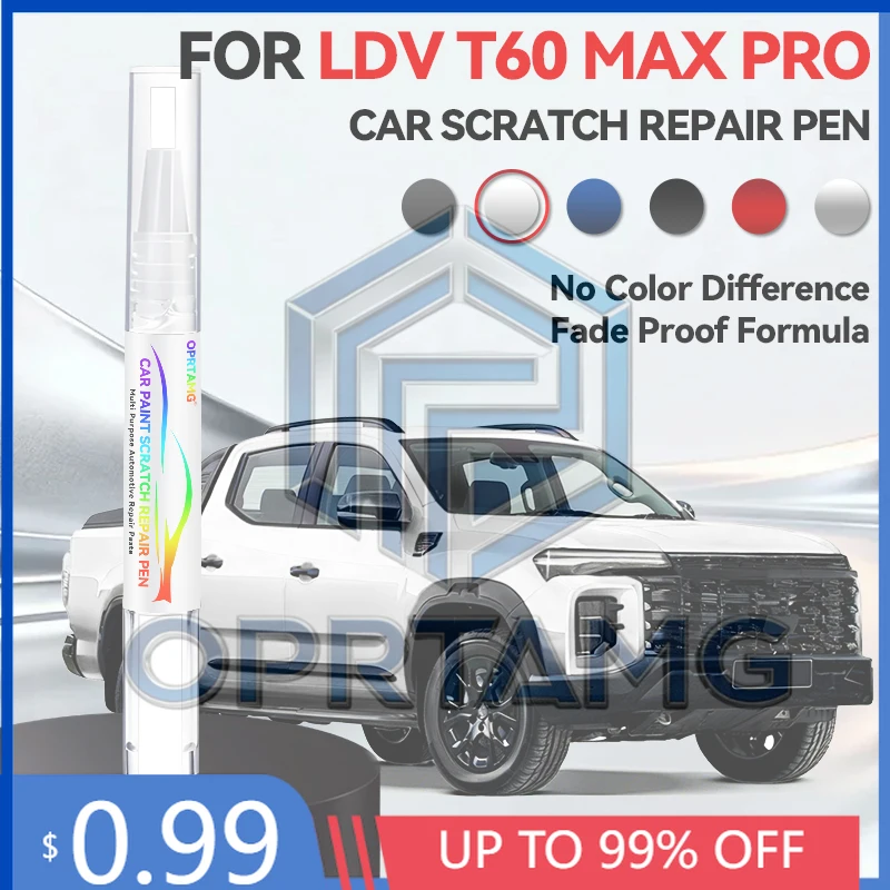 

2026 Hot Car Paint Repair Pen For 2023-2025 LDV T60 MAX PRO Paint Scratch Repair Accessories White Blue Grey Orange Black