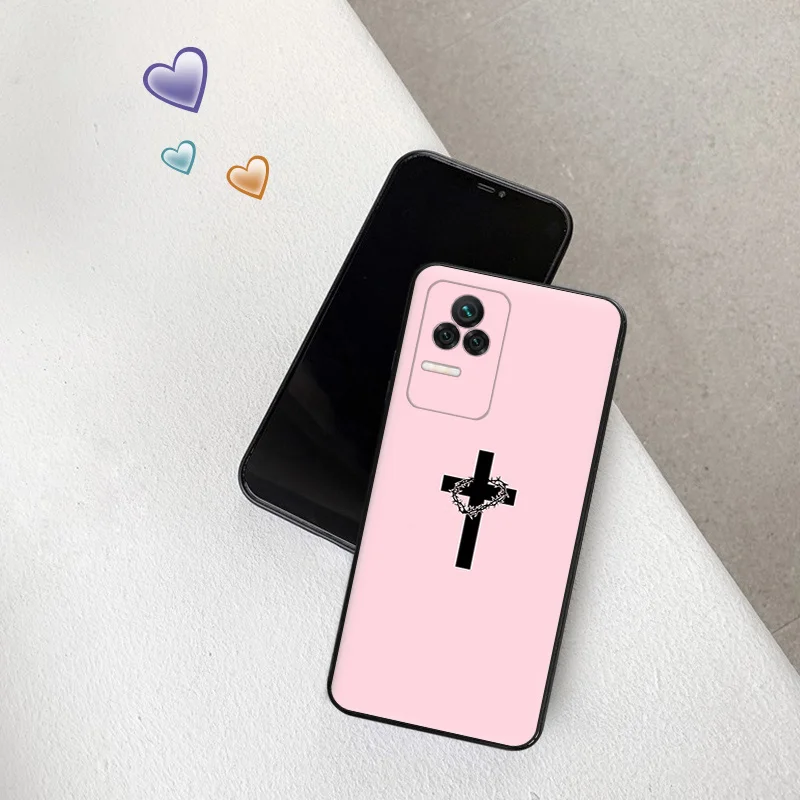 Phone Case For Redmi Note 12 12s 11 11S 10 4G Lite 10S Note10 Pro 9 9T 8 8T 7 9S Christian Jesus Angel Camera Protective Cover