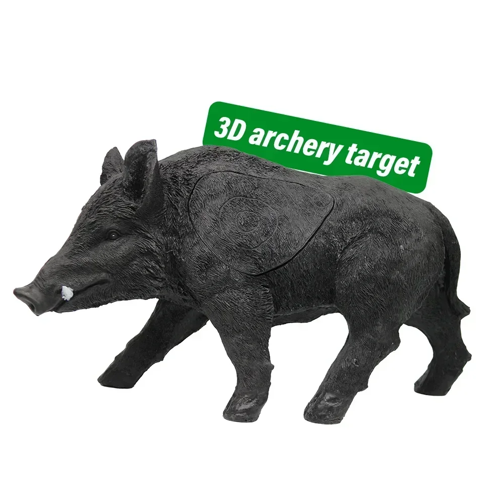 3D archery animal target, with scoring ring, realistic, practice hunting, recurve bow