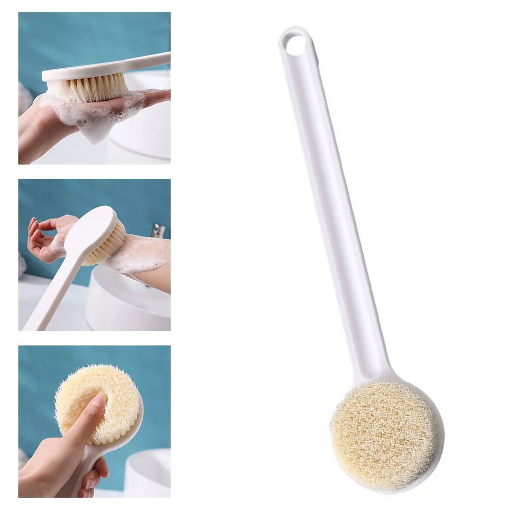 فرشاة الدورة الدموية، فرشاة الحمام المقشرة، روتين الحمام اليومي، تصميم معلق مريح، سهل التنظيف للعناية بالجسم