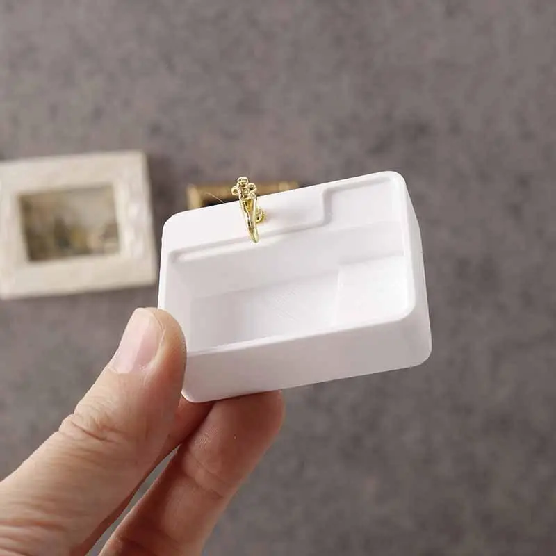 [JN] Modèle de lavabo pour maison de poupée 1/12, meuble de salle de bain, décoration, accessoire pour maison de poupée