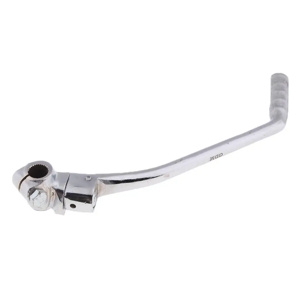 Metal Chromed 295mm / 11.6 inch Starter Lever for 150cc 200cc 250cc Bike Shafter Hole ID