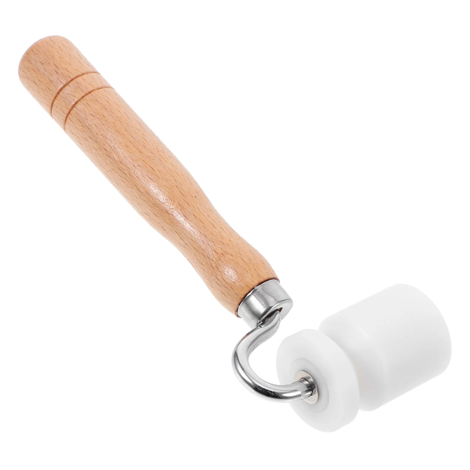 

Seam Roller Wallpaper Tool Drywall Paint Pressure Wheel Flat Corner Heavy Duty Bearing Beech Handle Smooth Finish