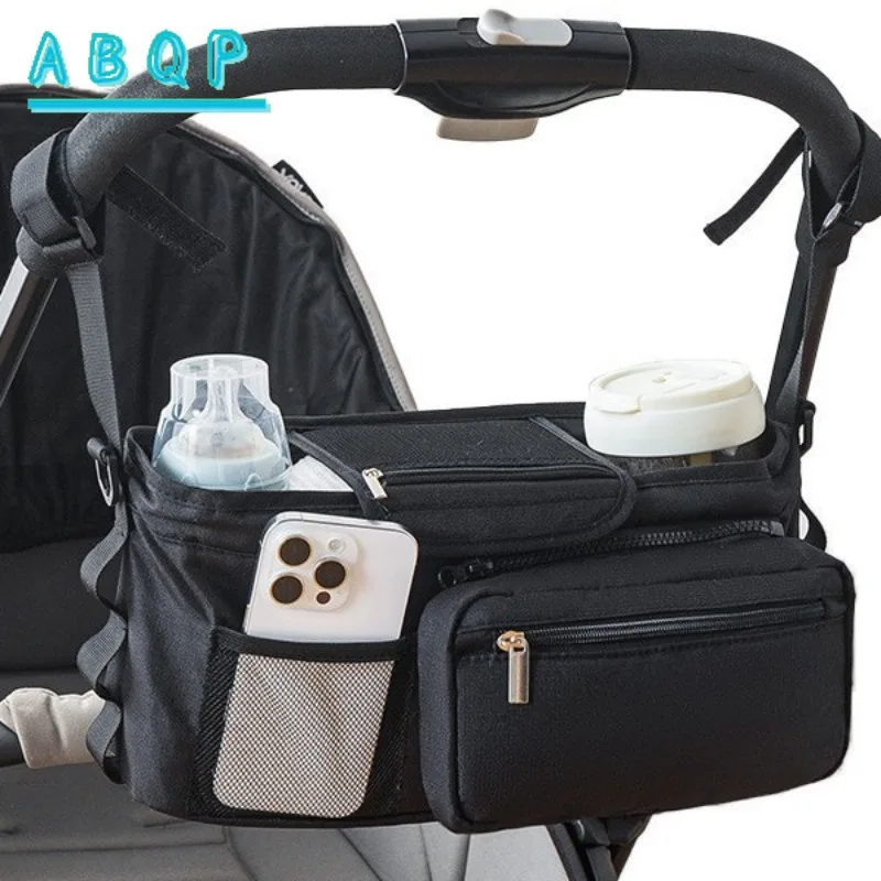 New Baby Stroller Hanging Bag Large Capacity Baby Products Storage Bag High Quality Multifunctional Baby Products Storage Bag