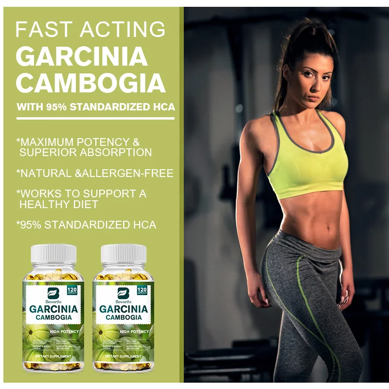 BEWORTHS Garcinia Cambogia Capsule For Women & Men Slimming & Weight Loss Detox Product Fat Excretion Intestinal Cleansing ﻿