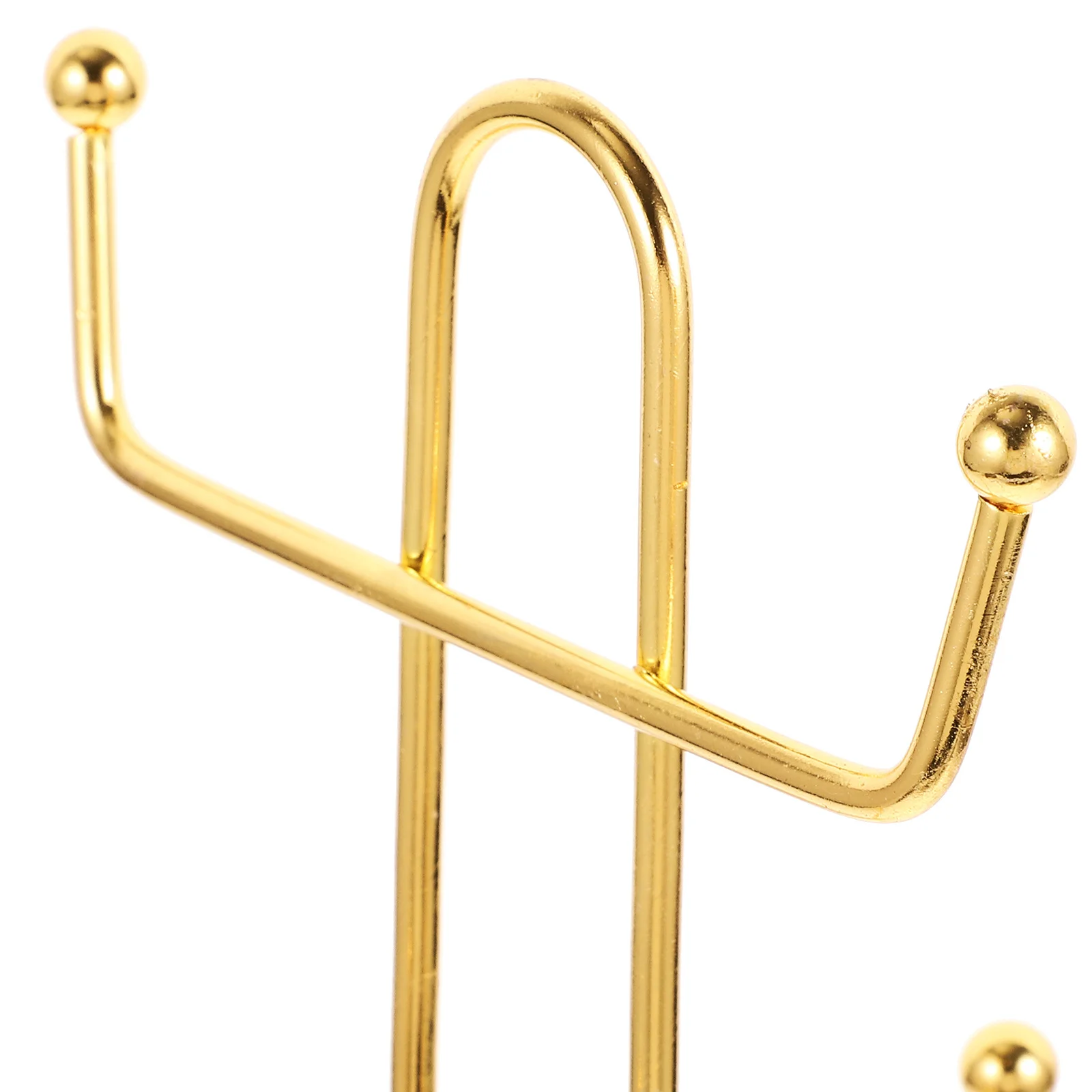 

6-Hook Metal Coffee Mug Holder Tree Sturdy Iron Cup Rack for Kitchen Countertop Organizer Mug Tree Coffee Cup Holder