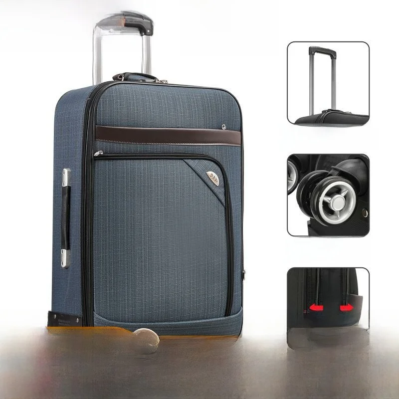 

Дорожная сумка Good C Lu867278Ggae Busin Trolley Suitase ex Ox Cloth Lage для путешествий и деловых целей