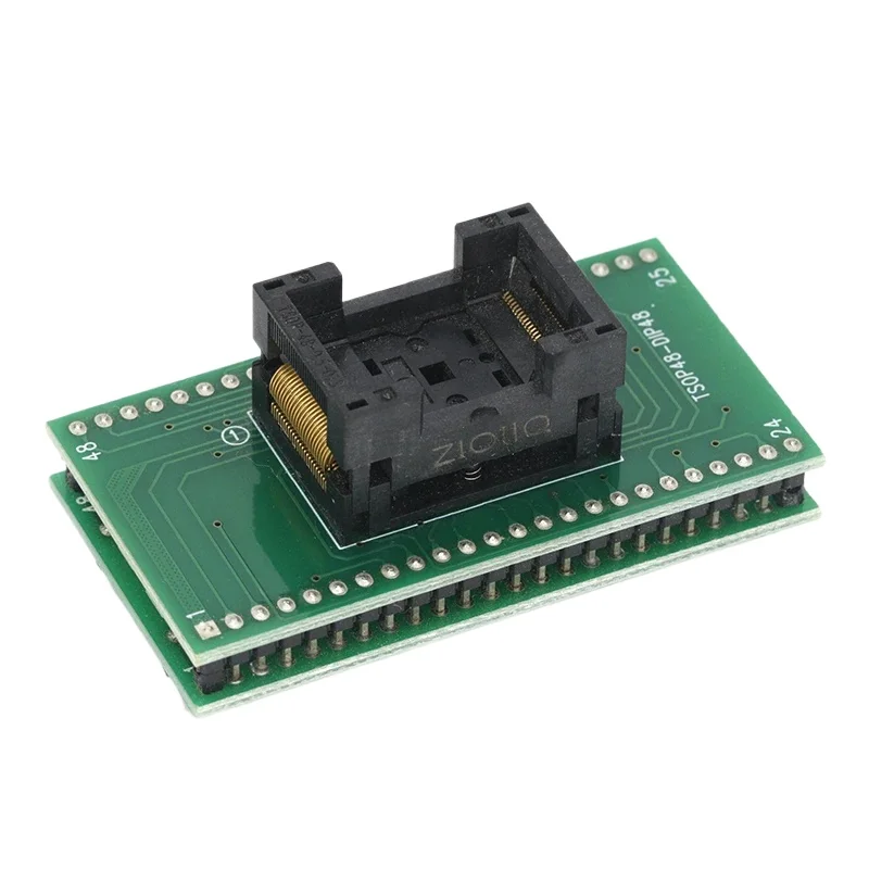 Adaptateur TSOP48 à DIP48, prise de test, pas de 0.5mm, prise de programmation IC, Compatible avec le programmateur USB RT809F RT809H XELTEK