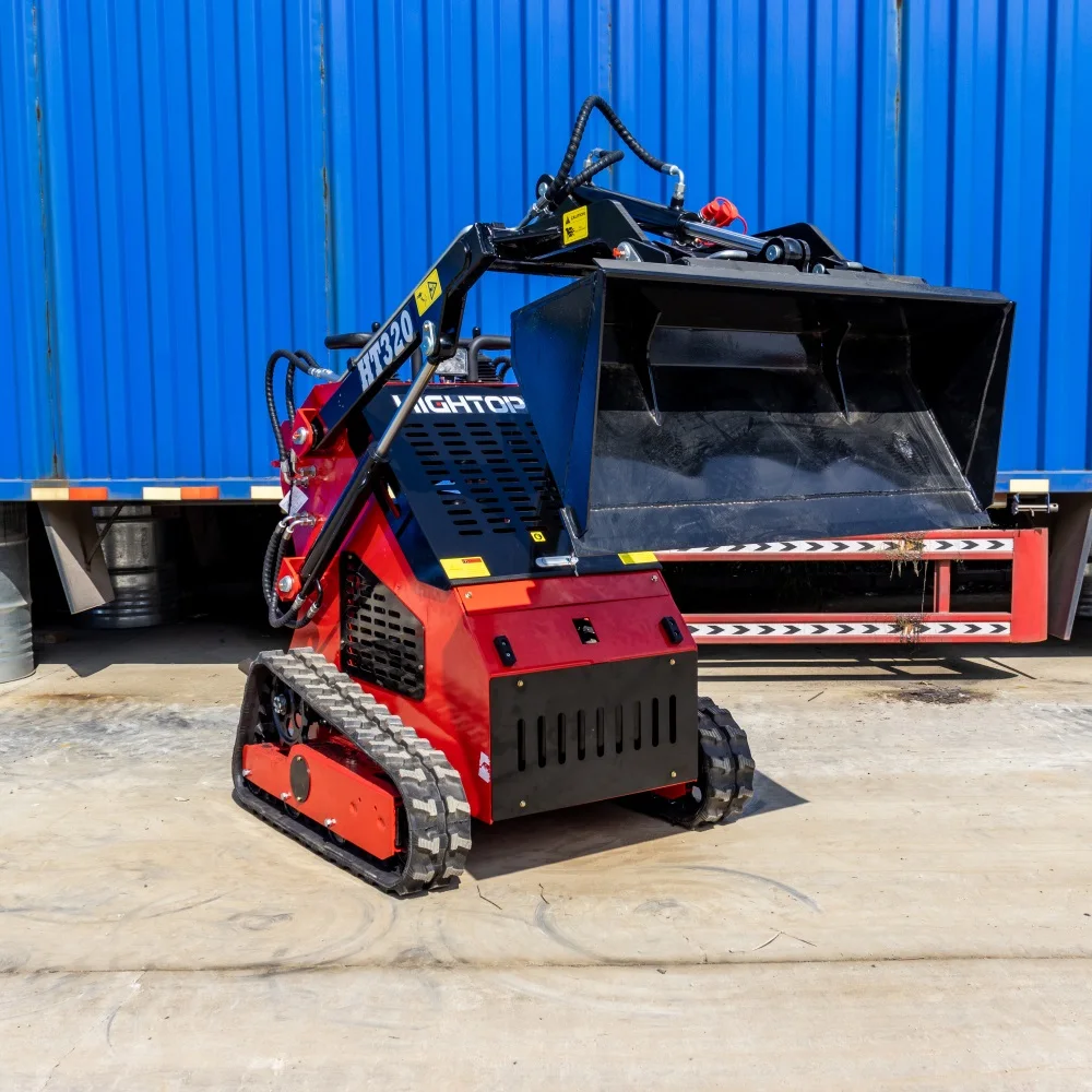 

High Quality Mini Sliding Loaders Front End Loader Crawler Skid Steer Tractor Hydraulic Small Skid Steer Loaders for Sale
