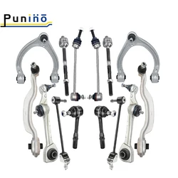 Punino 14pcs Front Upper Lower Control Arms Stabilizer Link Kit for Mercedes Benz W221 C216 2005 2006 2007 2008 2009 - 2013