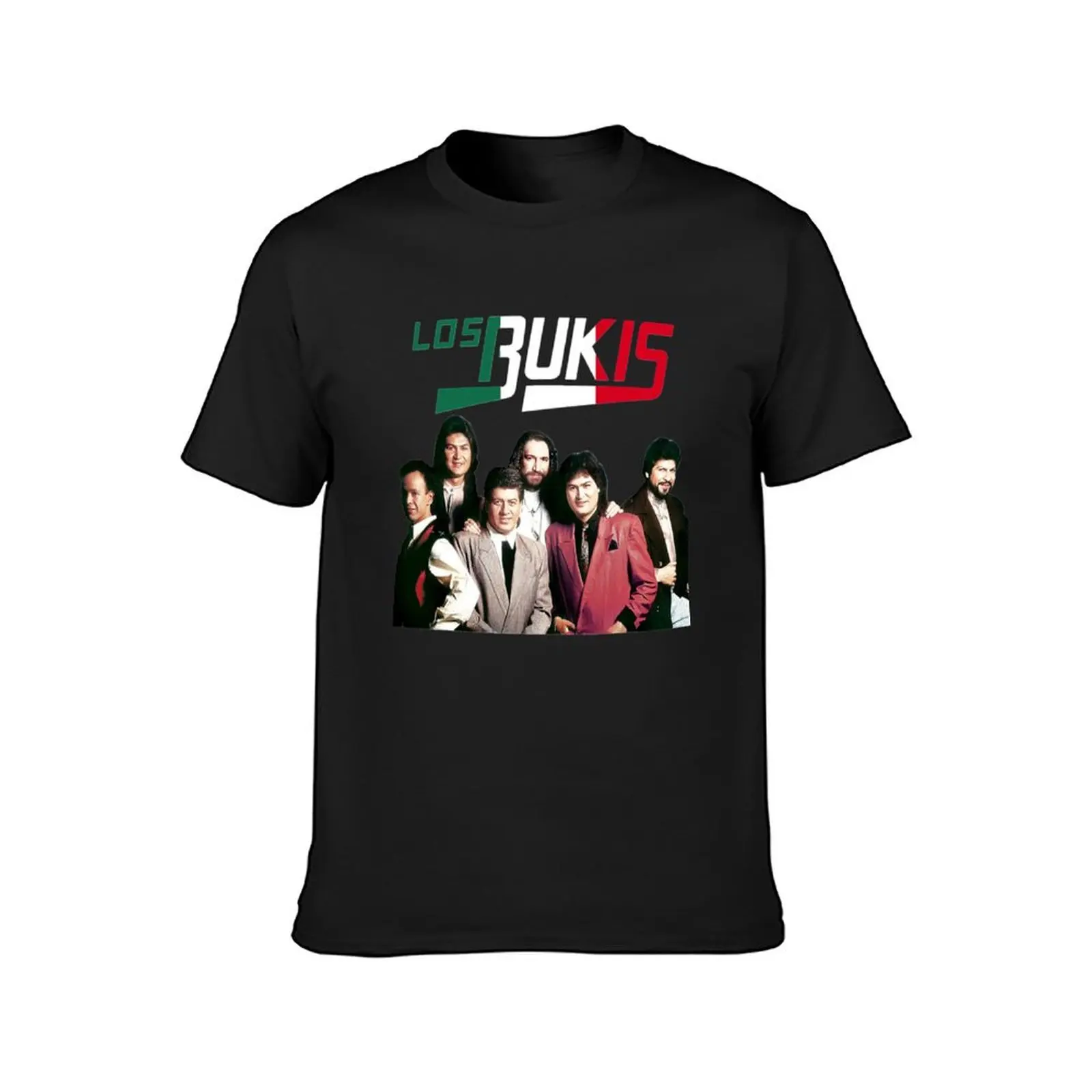 Vintage Los Arts Bukis Vaporware Band Music T-Shirt customs Aesthetic clothing big and tall t shirts for men