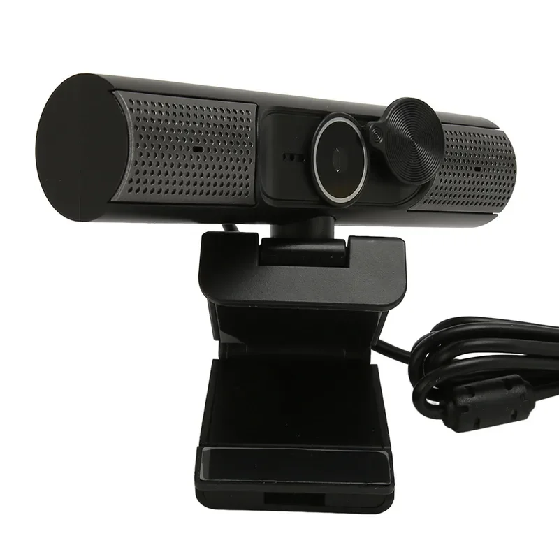 Nouvelle webcam USB 4K, webcam 2K 1080P 30fps avec mise au point automatique, haut-parleur HiFi, réd