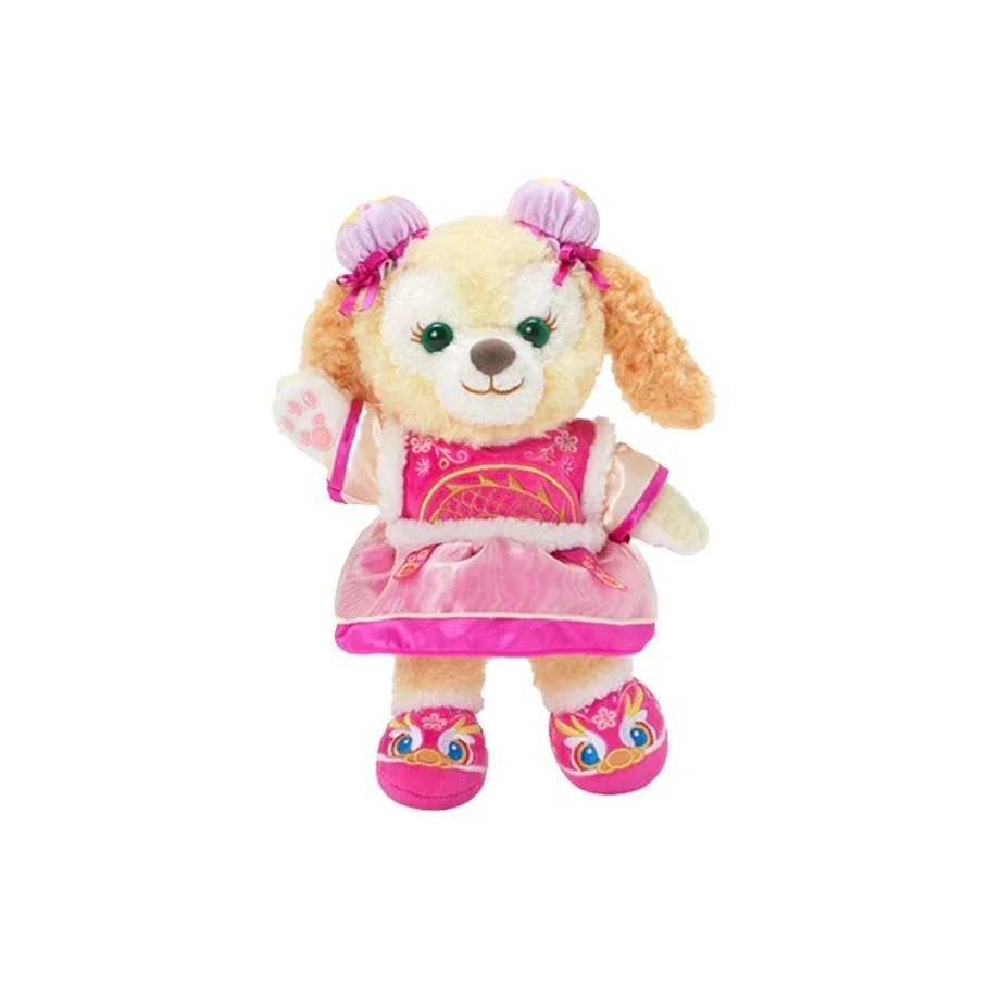 Disney 2024 Spring Festival Duffy And Friends Collection CookieAnn Cute Dolls Plush Doll 20cm Height 130Q124S021
