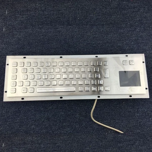 New Design IP65 waterproof Metal Kiosk Mouse Combos Mechanical Keypads & Keyboard Kit