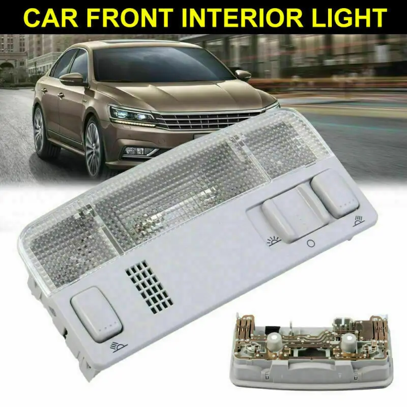 

1TD 947 105 Grey Dome Light Map Light Reading Lamp Fit For VW Jetta Golf MK4 Passat Skoda 98-05