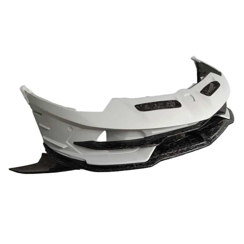 

Used for Lamborghini Aventador LP700 LP720 LP750 semi forged carbon fiber front bumper body kit
