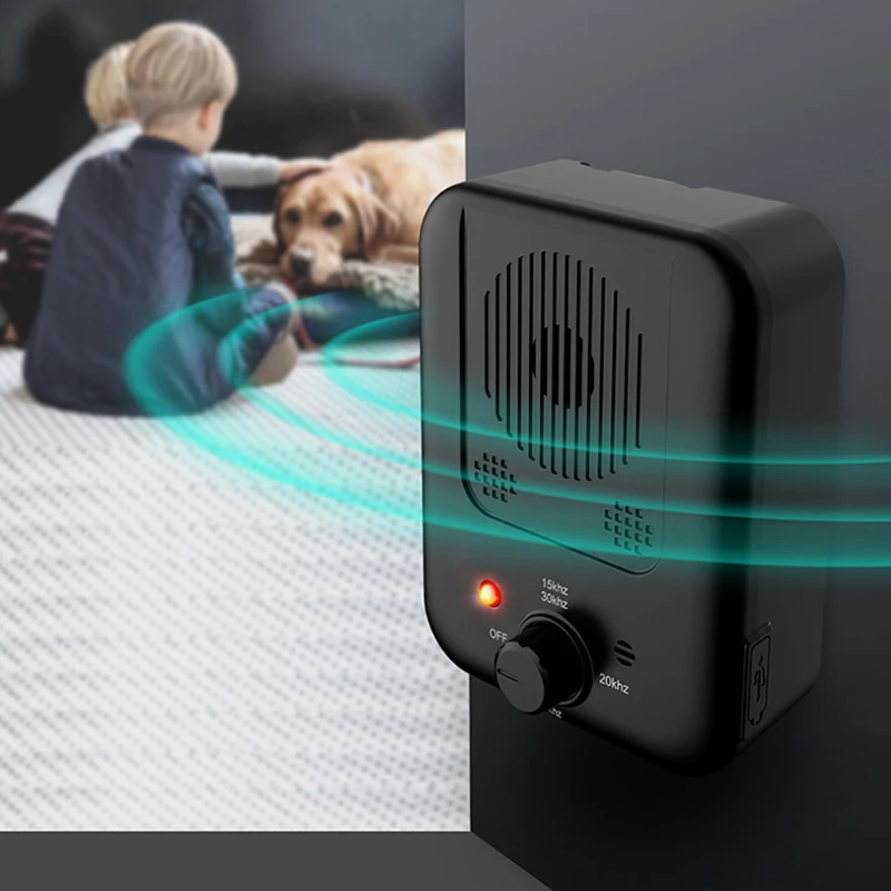 Ultrasonic Anti-barking Device Outdoor Dog Repeller Anti-noise Nuisance Anti-dog Barking Dog Trainer